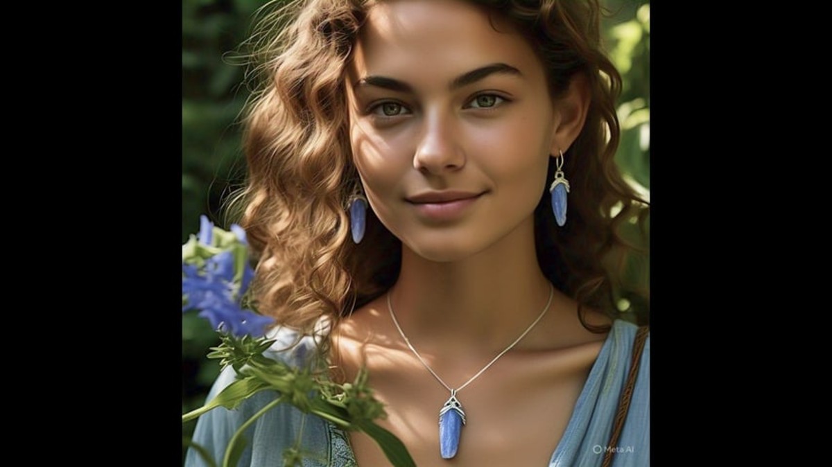 Dainty Kyanite Jewelry for Women – Minimalist & Spiritual